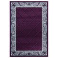 United Weavers Of America United Weavers of America 2050 10982 69 5 ft. 3 in. x 7 ft. 6 in. Bristol Altamont Plum Rectangle Area Rug 2050 10982 69